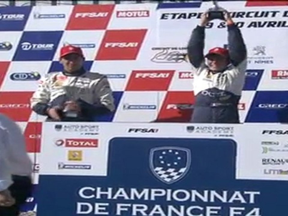 GT Tour - Lédenon - F4 courses 1 et 2