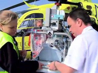 Vol EC 135: l'hélicoptère qui soigne