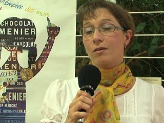 La petite fille Menier, une histoire de Pub ! (Noisiel)