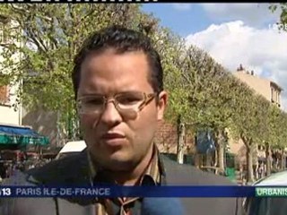 Journal France 3 12_13 Paris Ile-de-France du 13 avril 2011 : MONTREUIL, un PLU écolo et social