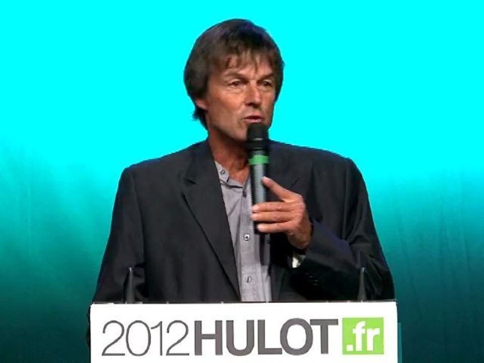 (intégrale) Présidentielle 2012 : Candidature de Nicolas Hulot (version intégrale)