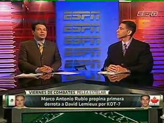 MARCO ANTONIO RUBIO REPORTAJE