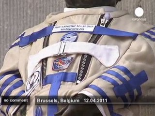 Le "Manneken Pis" déguisé en spationaute - no comment