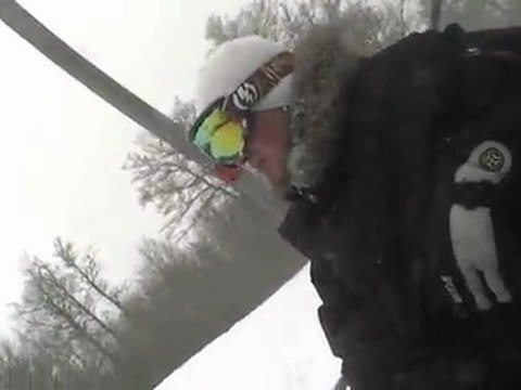 Papa Loïs & Gregos au Snow à La bresse 2010-12-20.