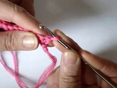 Урок вязания крючком 3 - столбик