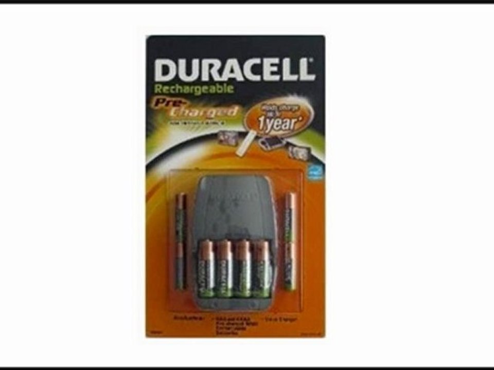 Duracell Pre Charged Rechargeable Nimh Batteries Combo Review