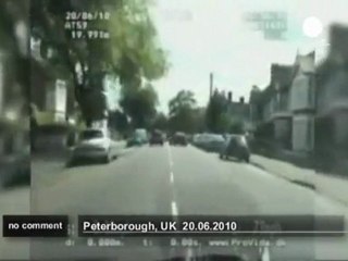 High speed car chase in UK - no comment