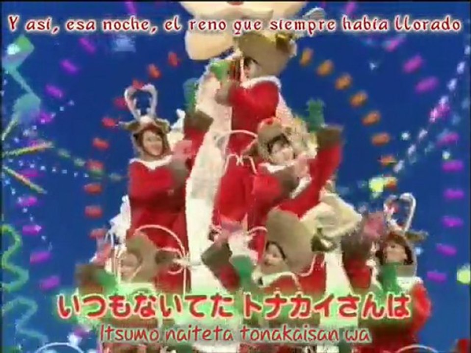Morning Musume - Akai Hana no Tonakai (sub español)