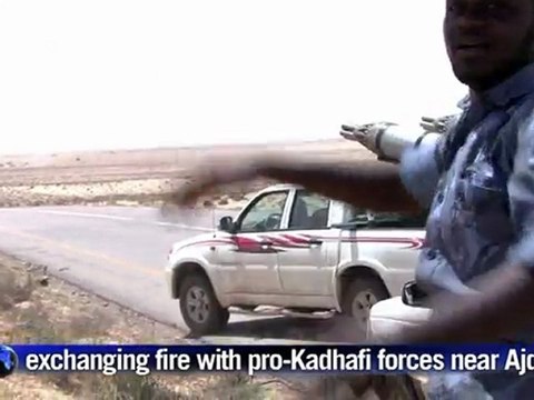 Libia: intensos combates entre rebeldes y fuerzas pro-Gadafi