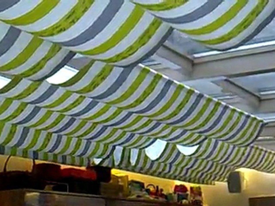 Motorlu Kış Bahçesi Perdesi Uygulaması