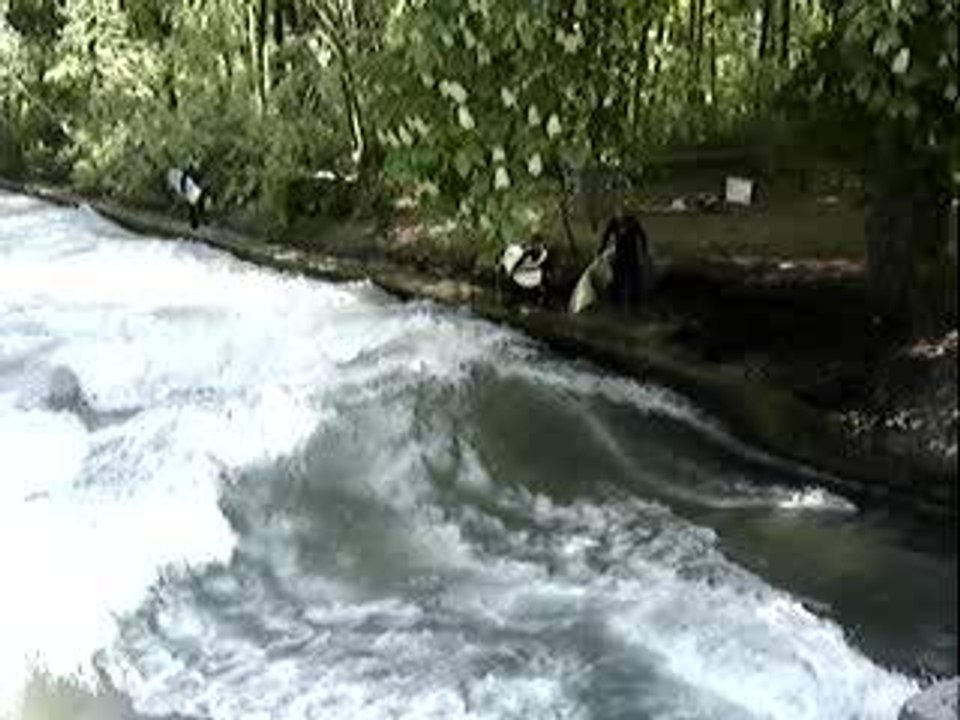 Surfeur à Munich