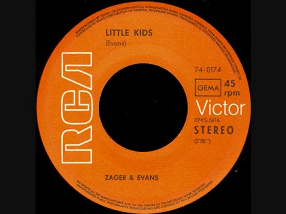 ZAGER & EVANS - B1. Little Kids