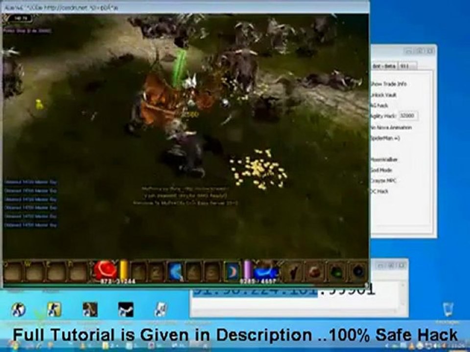 MU Online Hacks 2011 God Mode Gm Mode Speed Hack Damage Hack