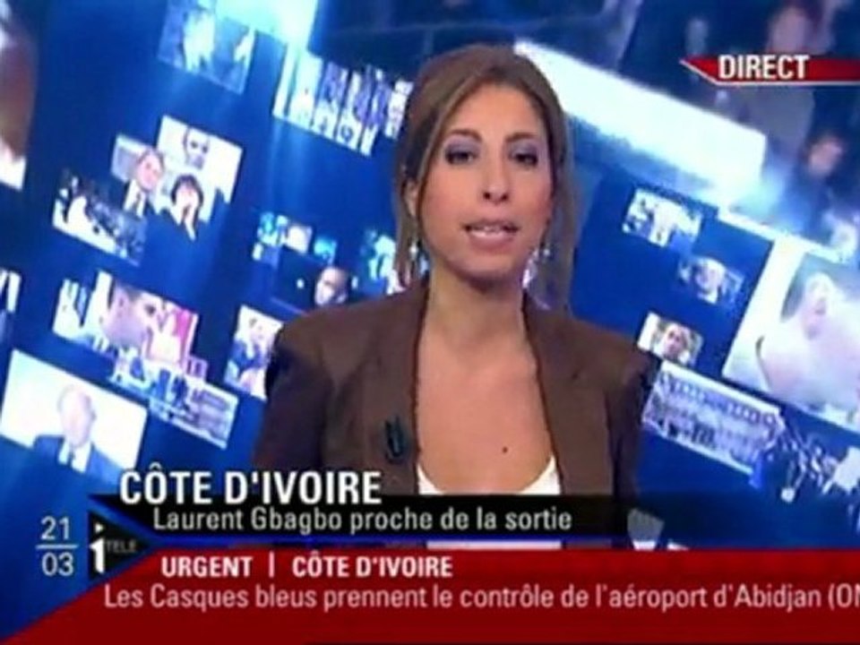 2011 03 31 - LEA SALAME - I>TELE by vuesalatele