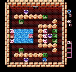 Adventures of Lolo Floor 1 retro gaming