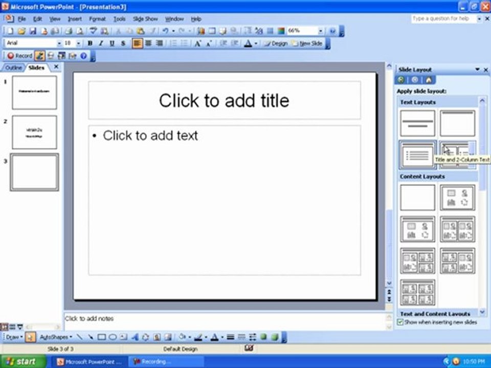 how to make a presentation new
