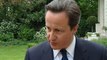 Cameron shows his support for Libyan rebels