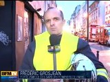 5 morts dans l’incendie d’un immeuble à Paris