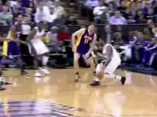 Marcus Thornton Too Much for Pau Gasol (P.G.defended like  a woman)