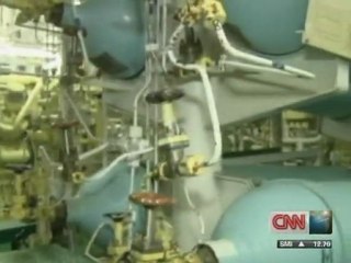 Going Green - The Yamal icebreaker on route in the Siberian sea