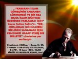 Ataturk Turk İslam Birligini istiyor