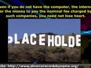 Get Access To Divorce Records Easily