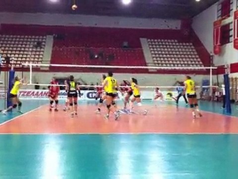 Ολυμπιακός - ΑΕΚ (μπλοκ-άουτ Γκιουζέλη)