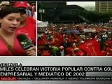 Celebran en Venezuela resistencia  a golpe de estado