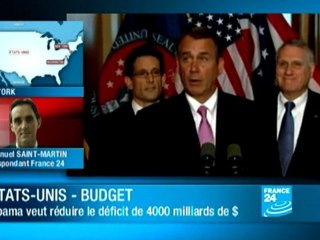 USA : Barack Obama expose ses solutions pour lutter contre le déficit américain