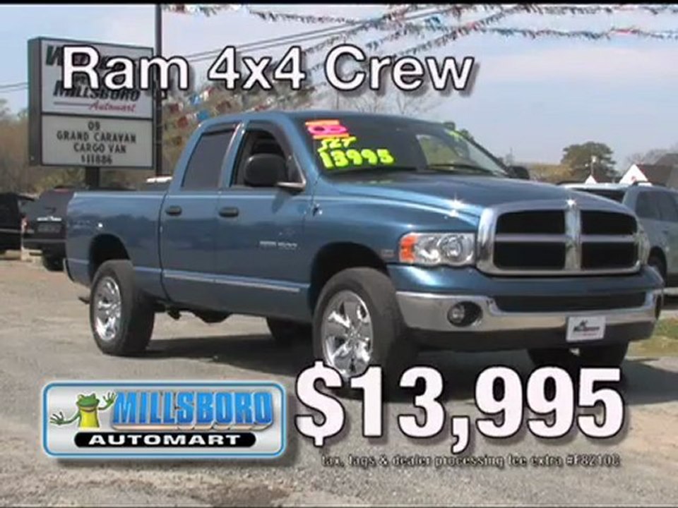 Trucks as low as $1,995- Millsboro Automart- April ...