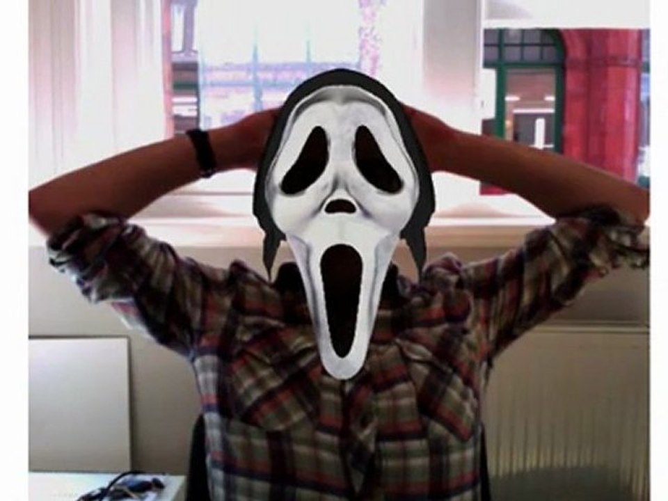 Scream 4 Augmented Reality - Scary Mask