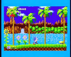 Sonic The HedgeHog - MegaDrive (GamePlay)