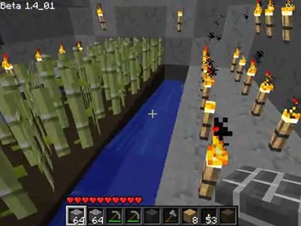 MineCraft - (Minage) La grotte infernale . Partie 1
