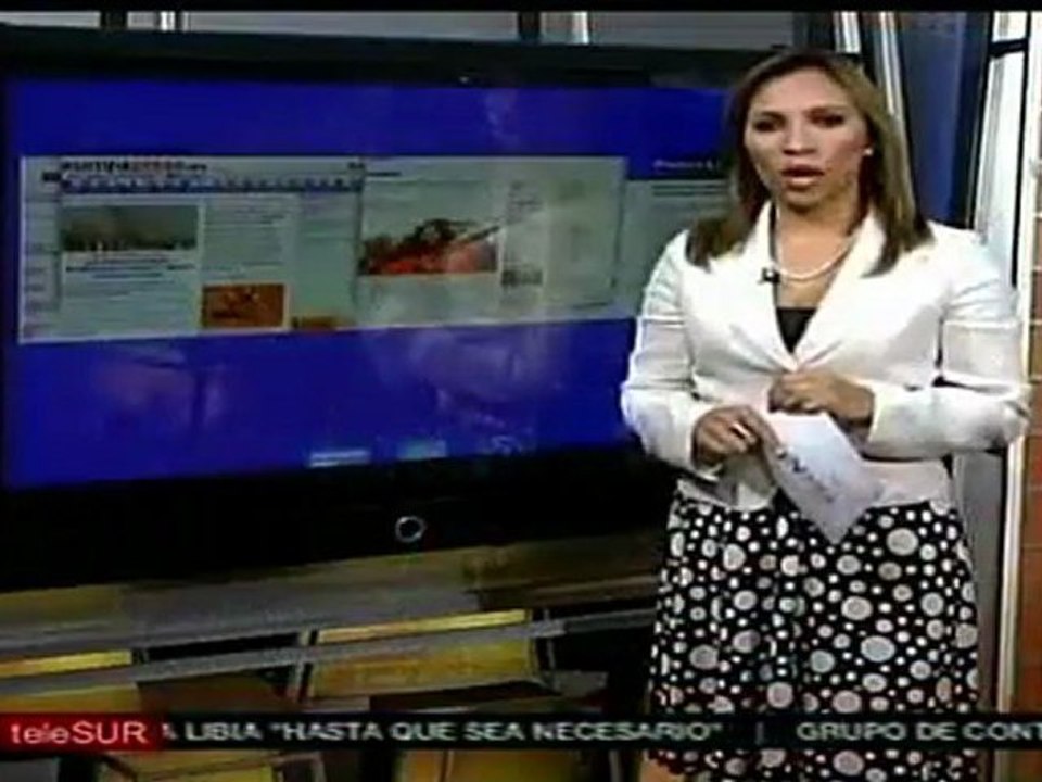 OTAN bombardea zonas civiles en Libia