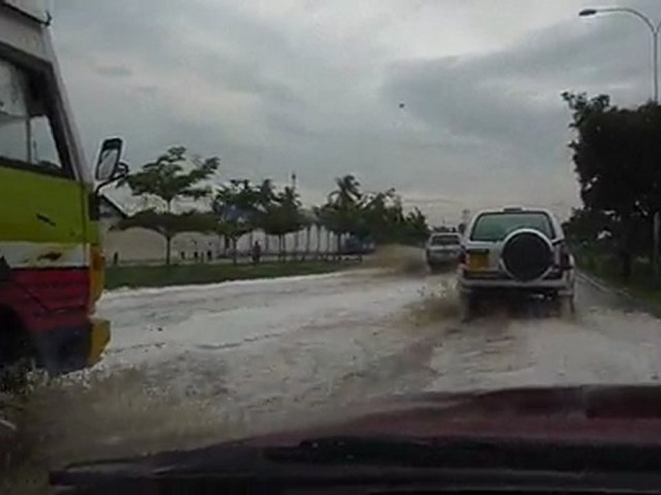 Road after rain