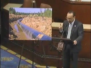 Gutiérrez habla en Washington en contra del gasoducto