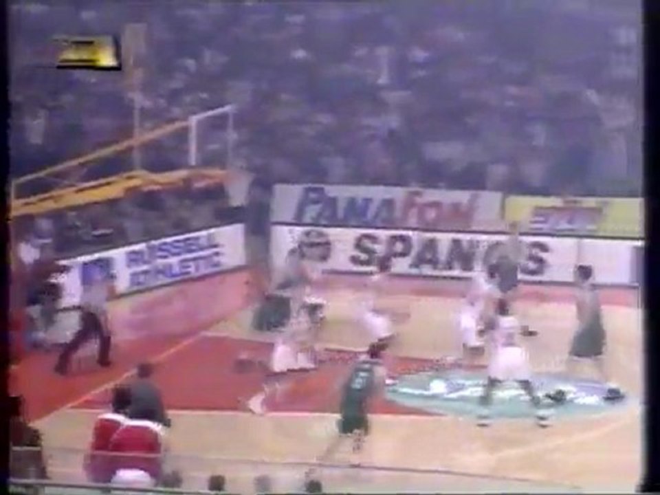 olympiakos vs pao 65-57 1997 euroleague quarter-finals