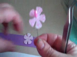 How to Make a Hatpin Flower from Shrinky Dink