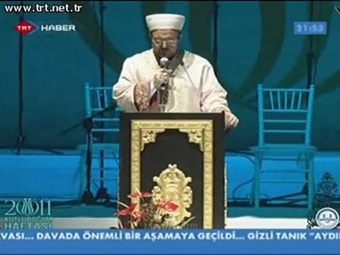 6 Diyanet işl.Bşk. Prof.Dr.M.Görmez-1 Kutlu Doğum 2011