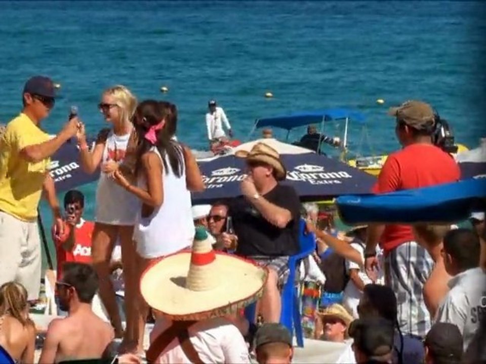2011 Spring Break Mango Deck Cabo San Lucas Wet T Shirt Contest