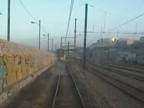 Voyage en cabine sur la Côte Bleue : Marseille St-Charles - L'Estaque