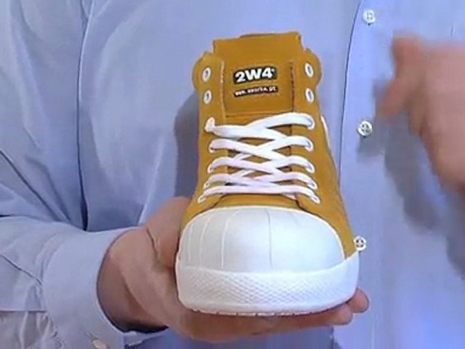 Farbenfroh Sommerlich - 2WORK4 S1P Sneaker Gelb