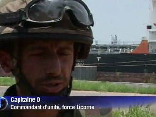 Arrivée d'un gazier dans le port d'Abidjan