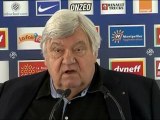 Conférence du Président Nicollin avant MHSC - OM