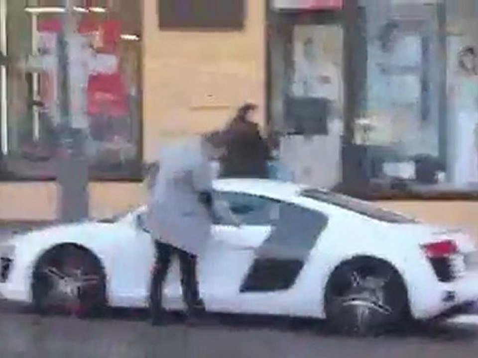 Audi R8 Prank