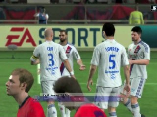 FIFA 11 - PSG / Lyon, le match !!! [HD]