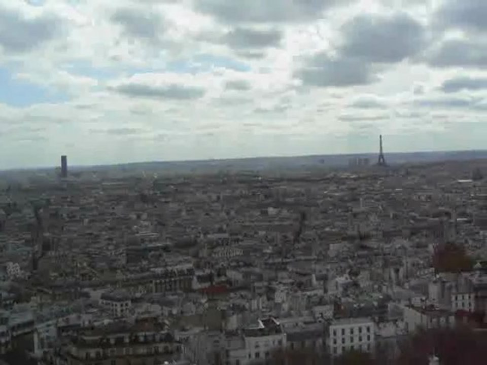 Vue sur Paris du Sacré-Coeur