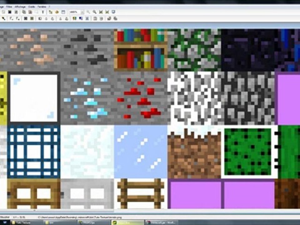 (Tutoriel) Minecraft Faire son propre pack de texture