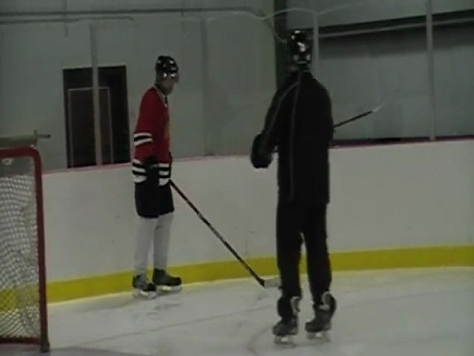 Steve Training At Puckmasters Hockey Training Rink