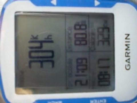 GARMIN EDGE 500 à Très Grande Vitesse (TGV) - Vérification de la vitesse du TGV avec mon GPS de vélo GARMIN EDGE 500